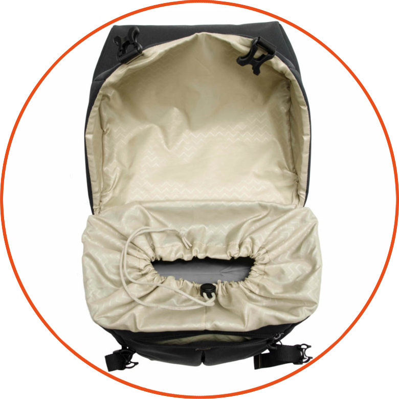 Podwójna sakwa rowerowa New Looxs Sports 40L